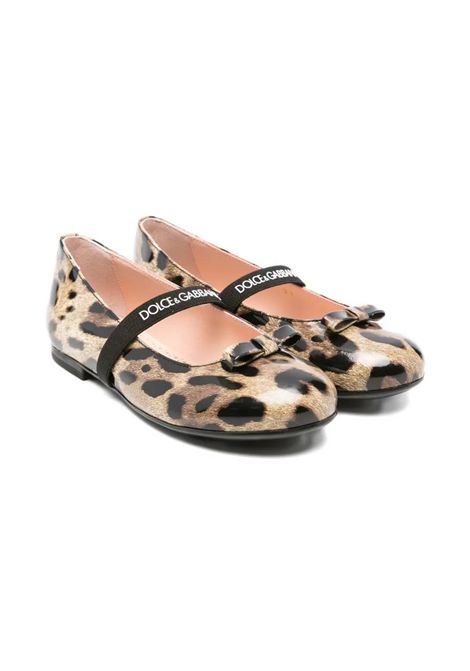 Ballerina con logo DOLCE & GABBANA KIDS | D11294 AM568HA93M
